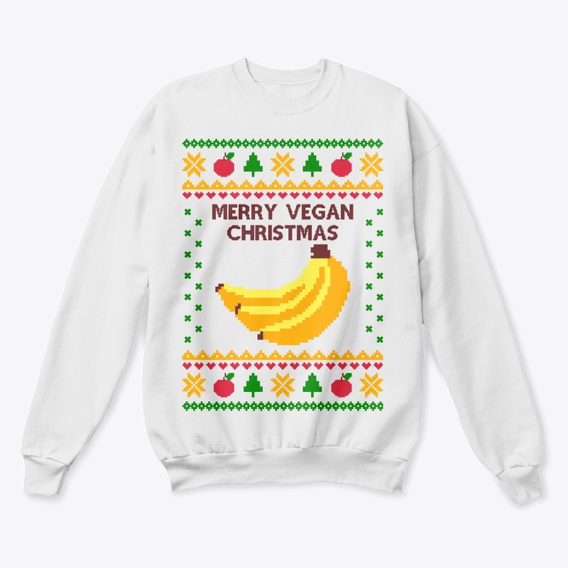 Merry Vegan Christmas Ugly Sweater