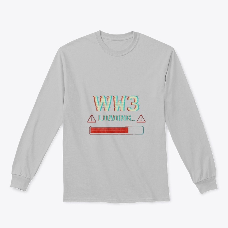 WW3 Loading... Glitch Art Tee