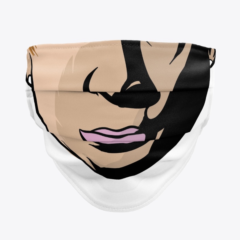 Half of my face!