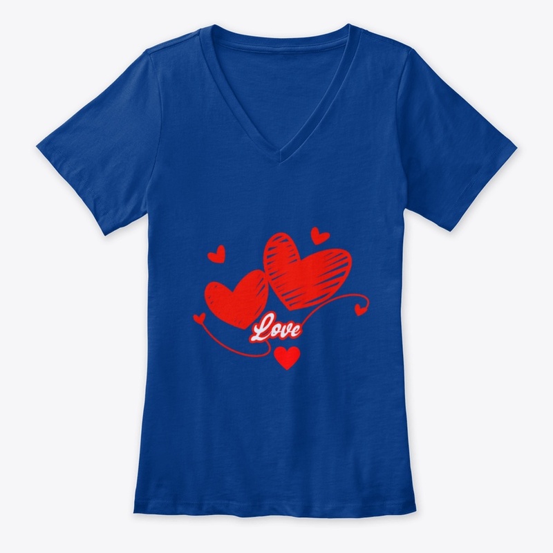 Love With Heart Shirt, Gift For Love