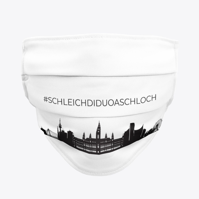Maske #SCHLEICHDIDUOASCHLOCH