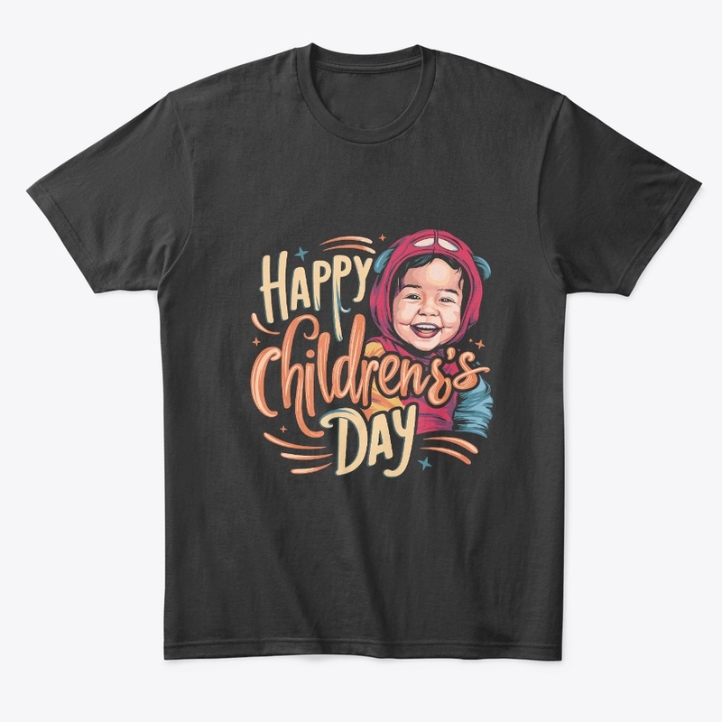 Happy Children's day T-shirt design