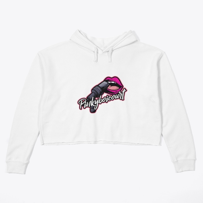 cropped hoodie