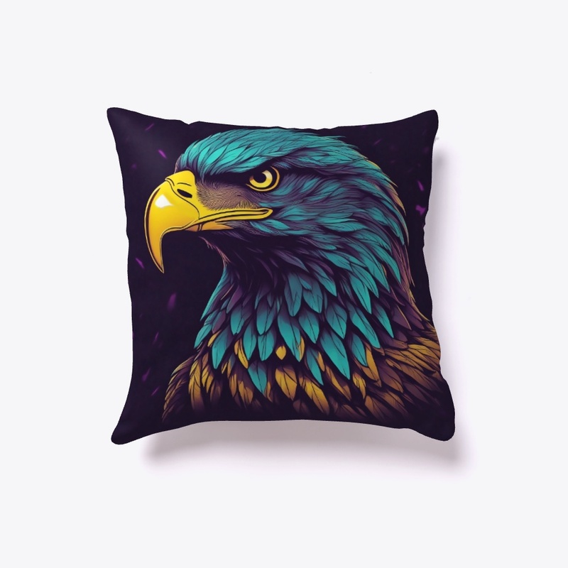 Majestic Bald Eagle in Vibrant Colors