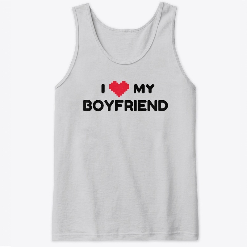 I love my boyfriend (pixel heart)