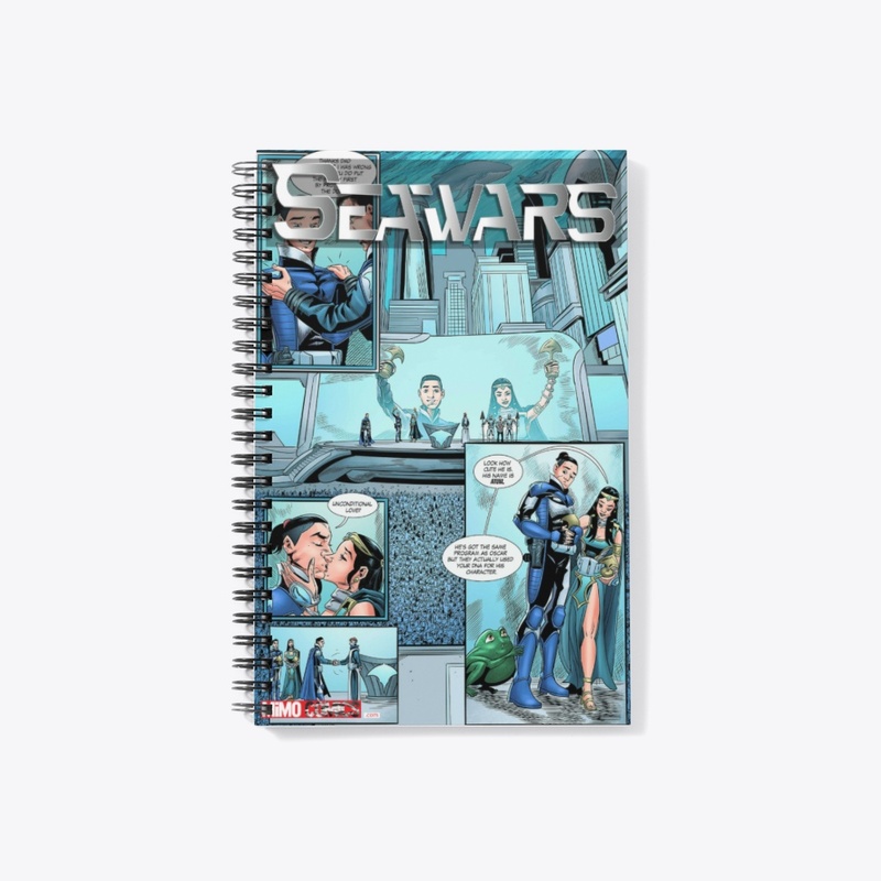 SEAWARS Book 7 - PAGE 24 Notebook Ocean