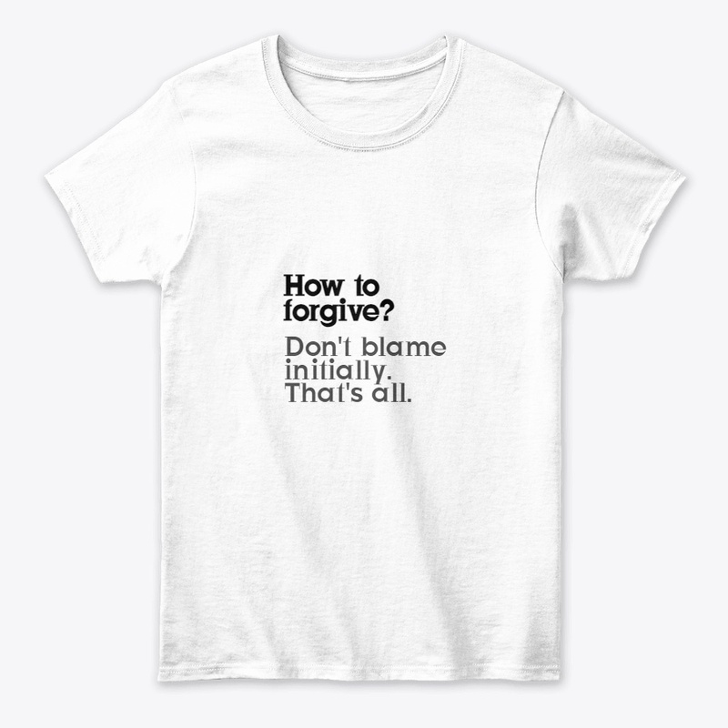 How to forgive