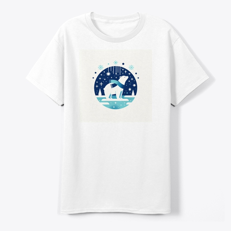 Polar Bear Winter Circle