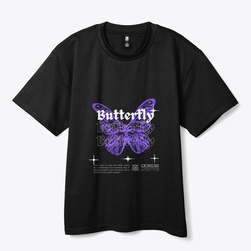 Butterfly T-shirt (customize)