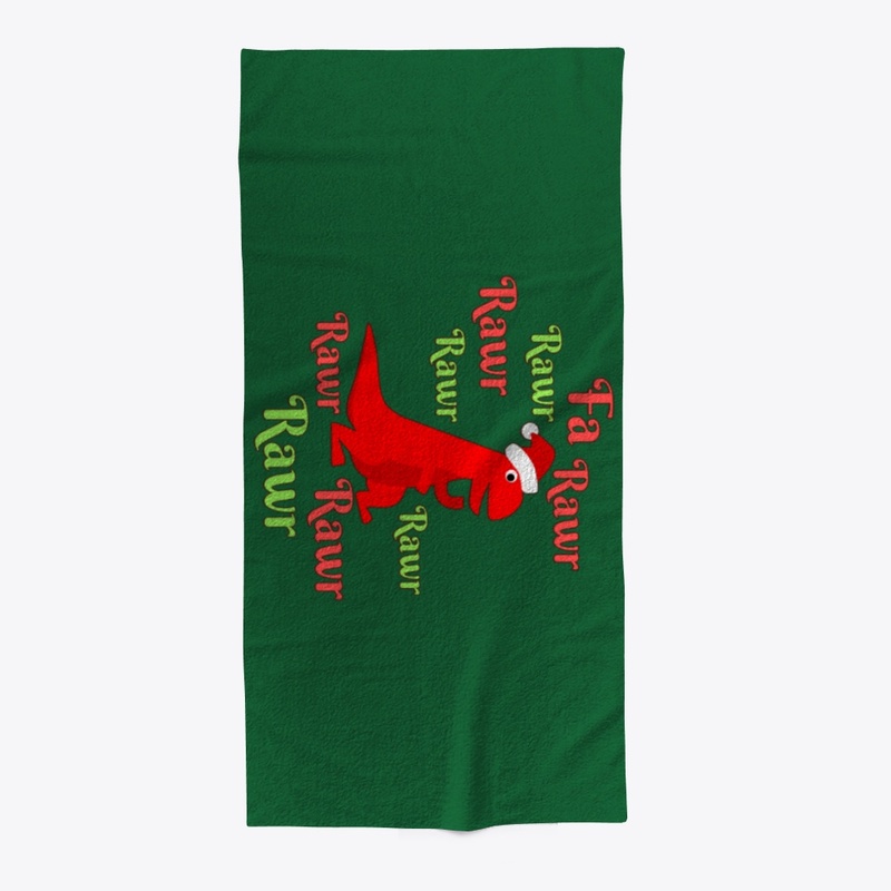 Dinosaur Christmas Fa Rawr Rawr Rawr
