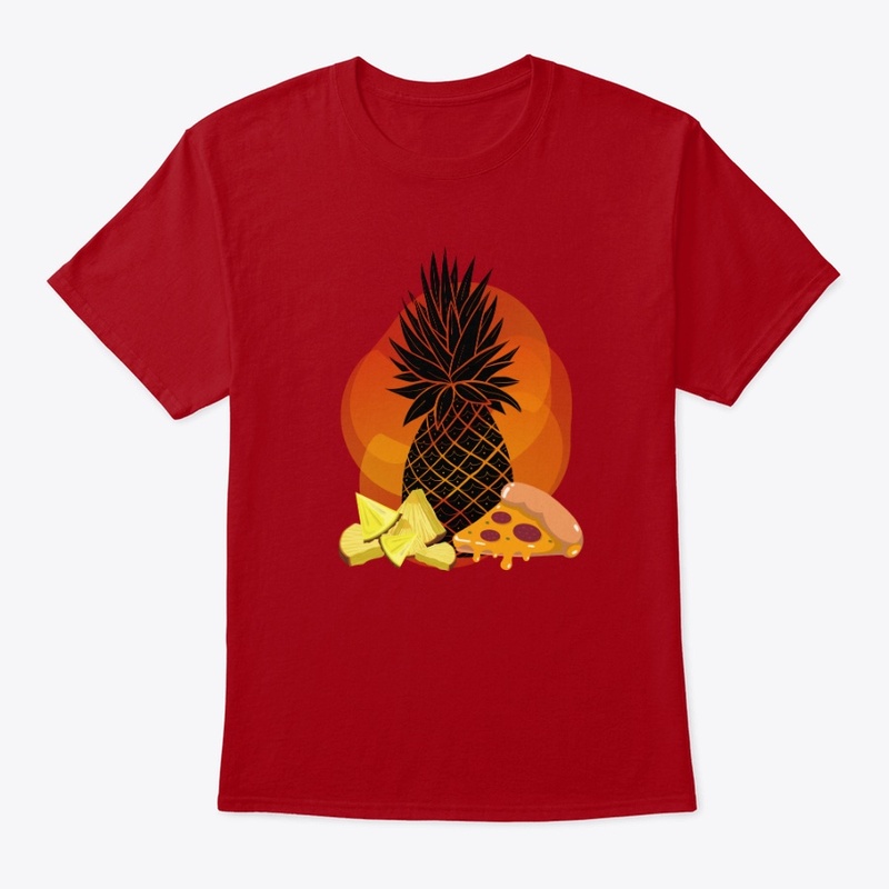 pineapple + pizza.