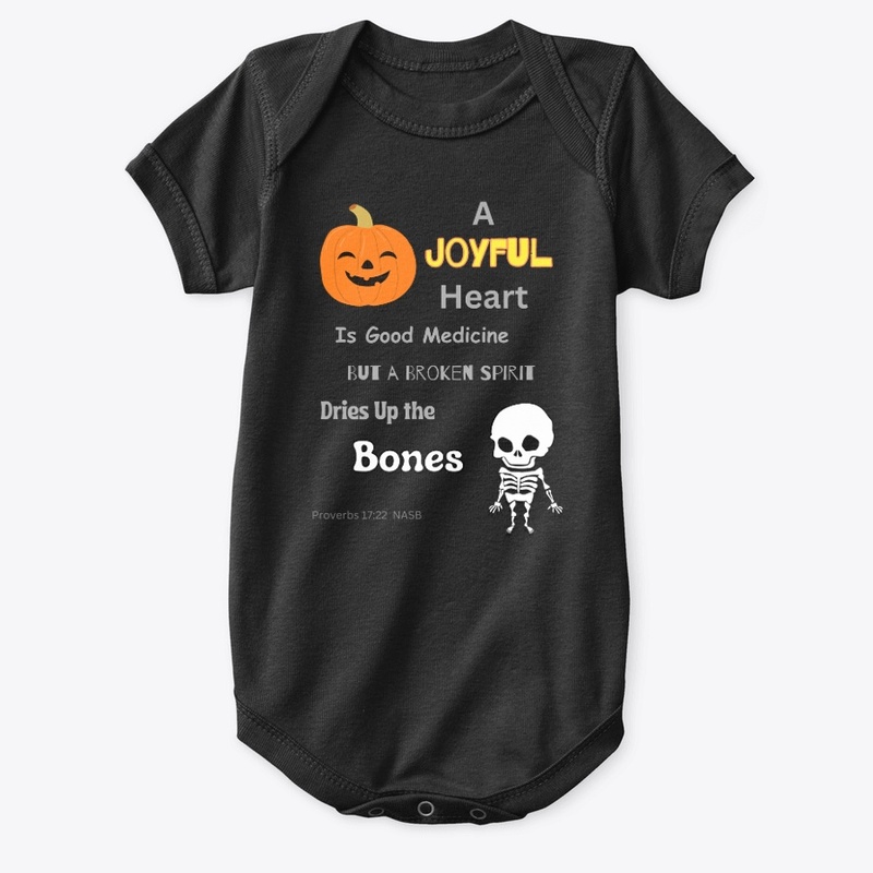 A Joyful Heart - for dark shirts
