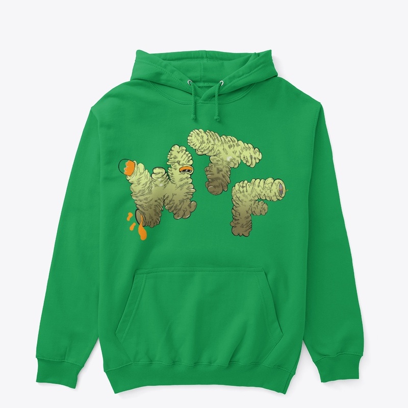 yo 1st green hoodie