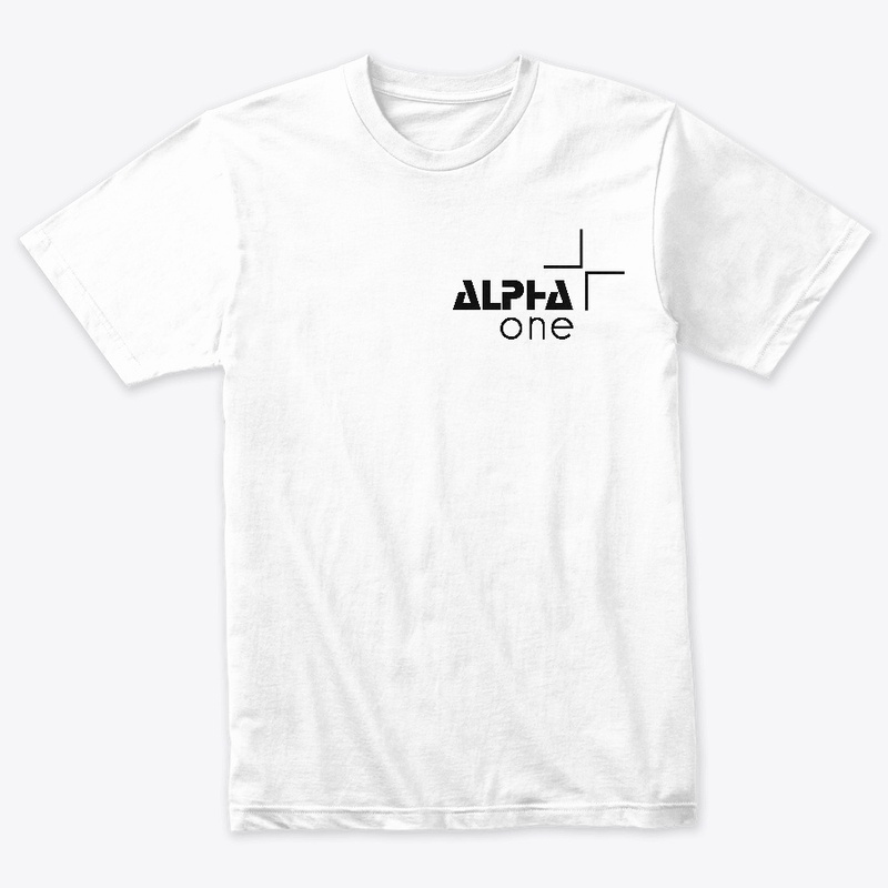 ALPHAone Unisex Black Logo