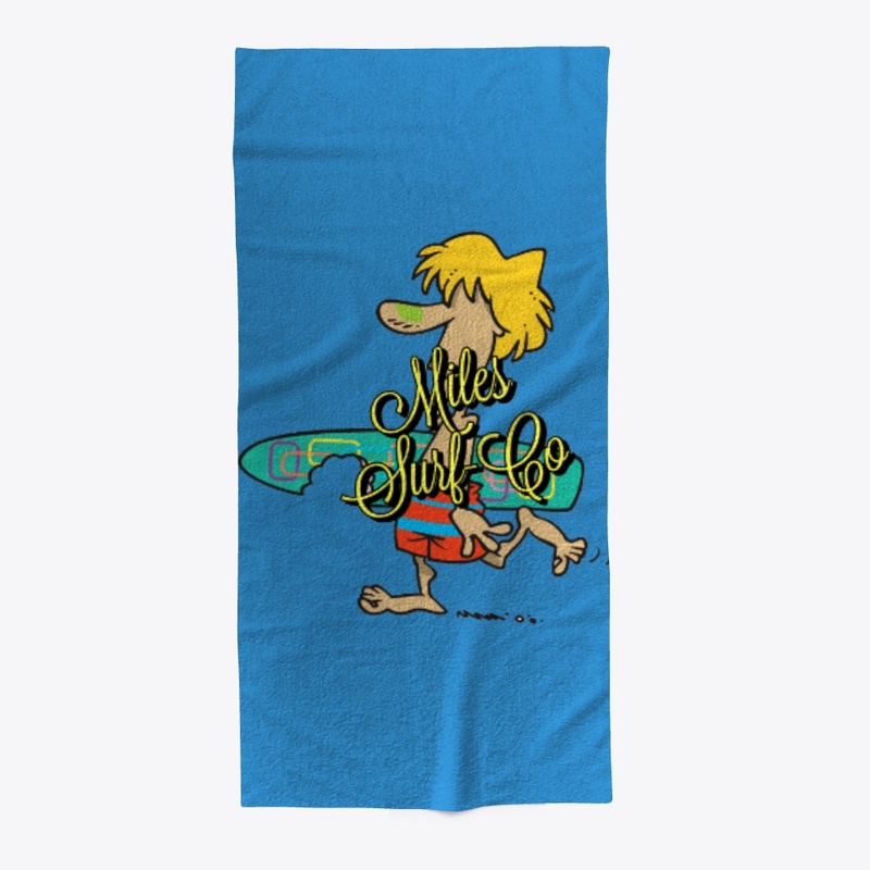 Surfer Dude Beach Towel
