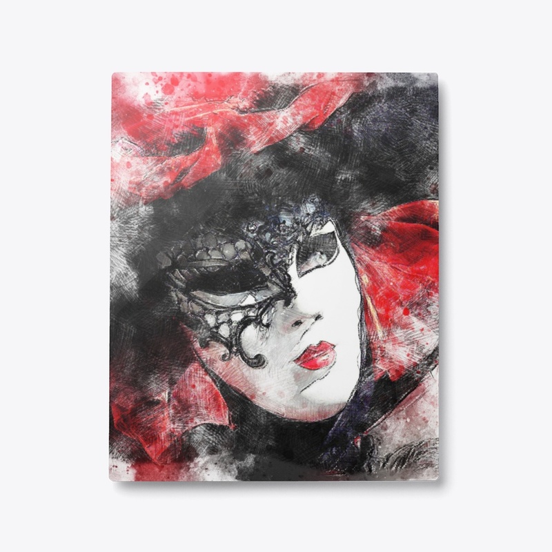 Venice Masked Woman