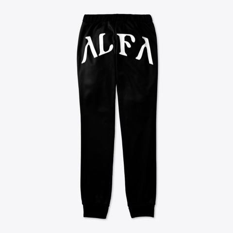 Yegua Alfa Black T-Shirt Back