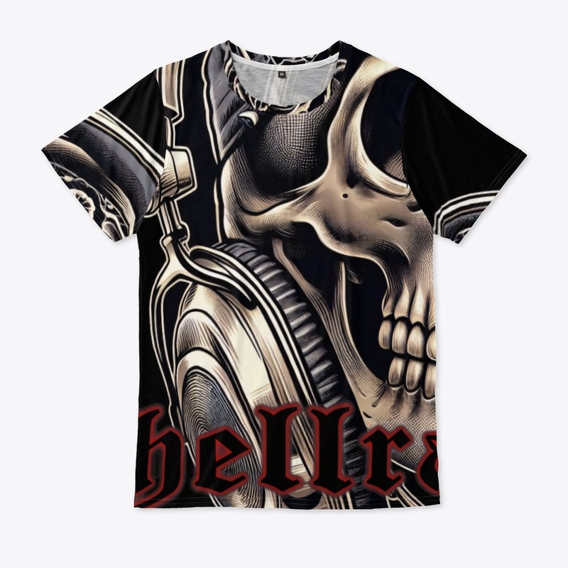 HellRaizer Skull and Headphones