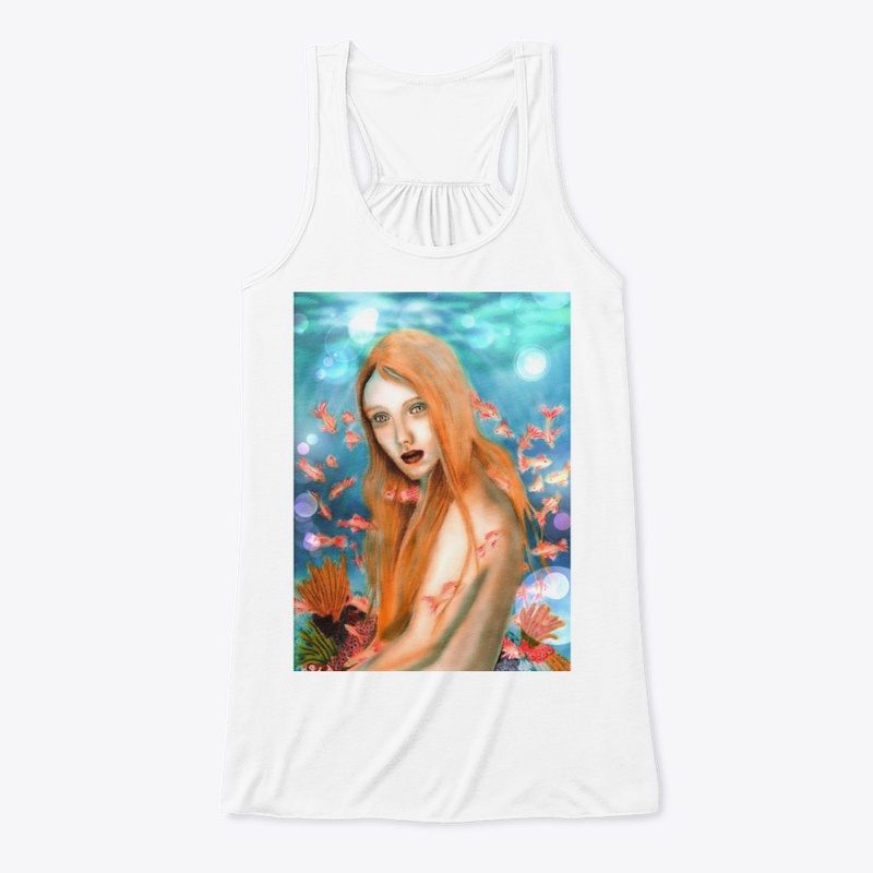 Mermaid under the sea