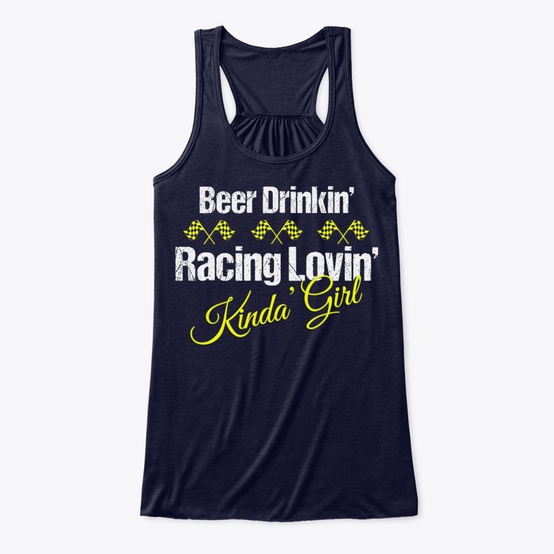 Racing Beer Lover Girl