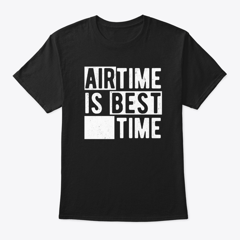 Airtime Is Best Time, white