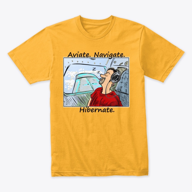 Yellow ANH tee