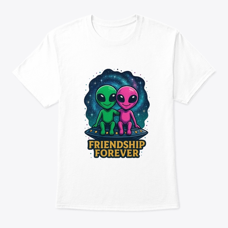 Friendship Forever – Alien Buddies Print
