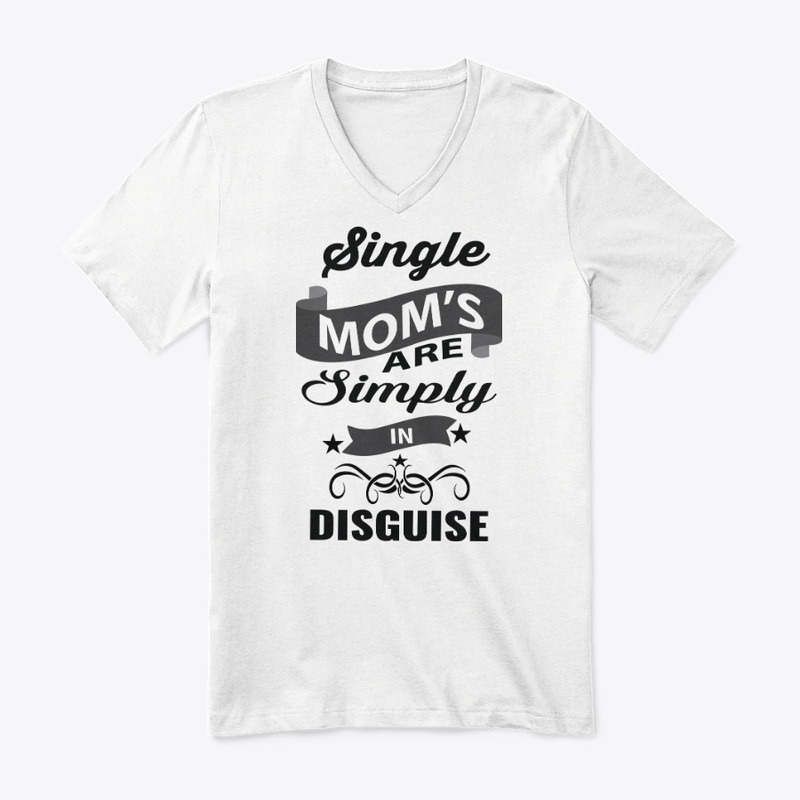 Single Mom Simply- Mom T-Shirt