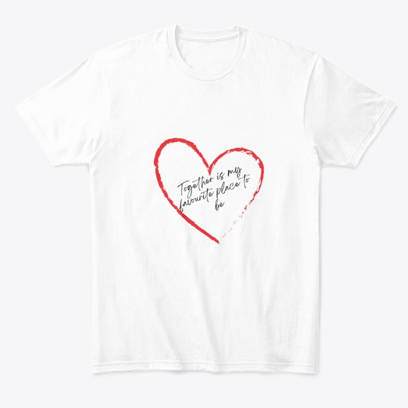 Valentine's T-shirt, unissex.