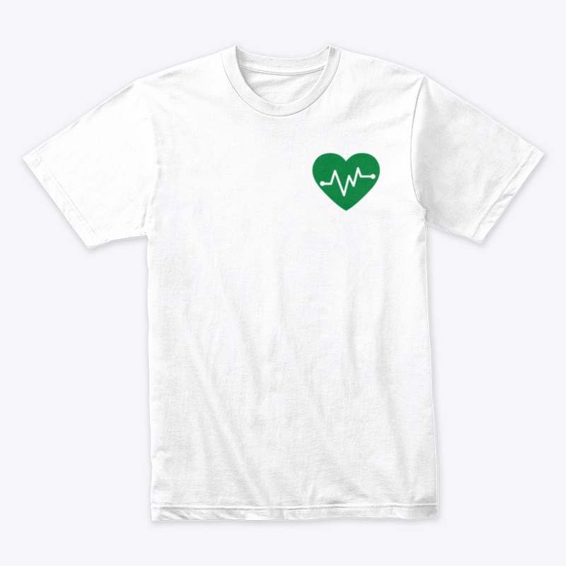 Mental Health Matters Green Heart Design