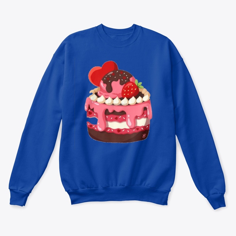 Yummy Cake Printed Sweatshirt Buy🛍️ Now