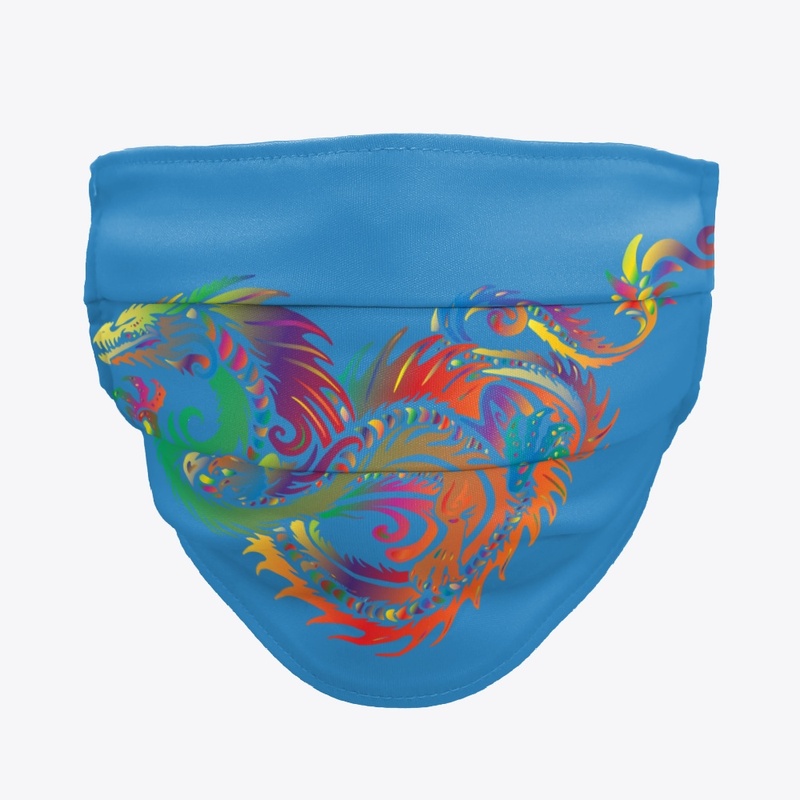 Dragón de colores