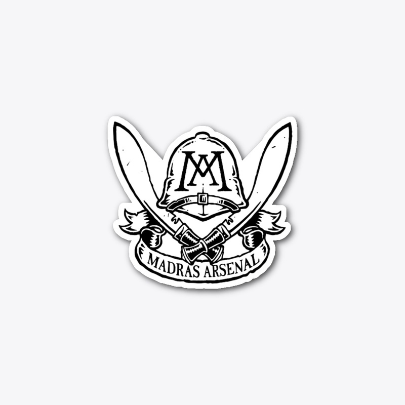 Madras Arsenal Vinyl Sticker