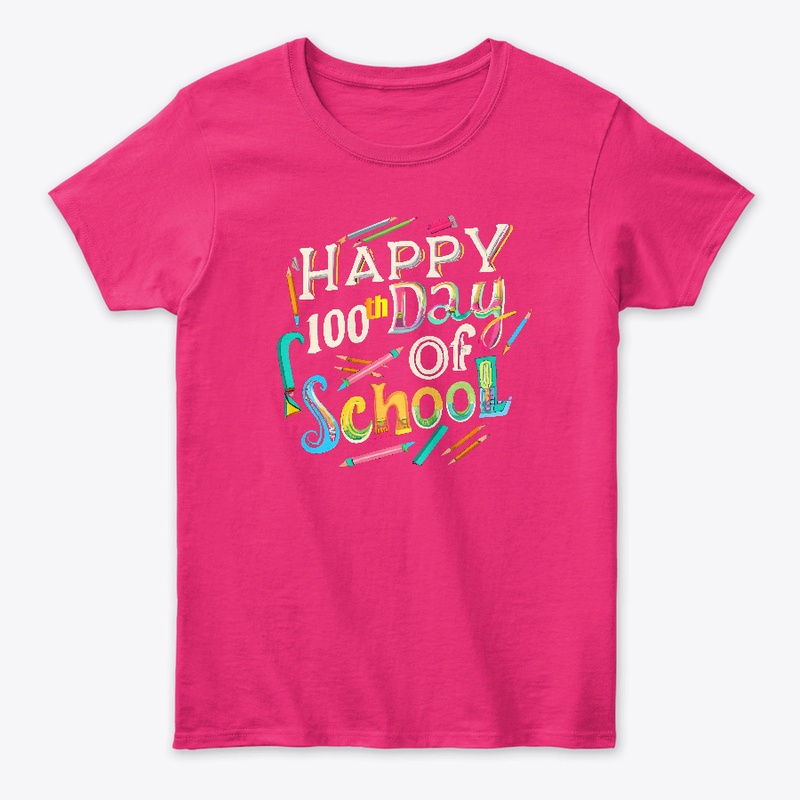 Happy 100th Day Of School-T-shirt