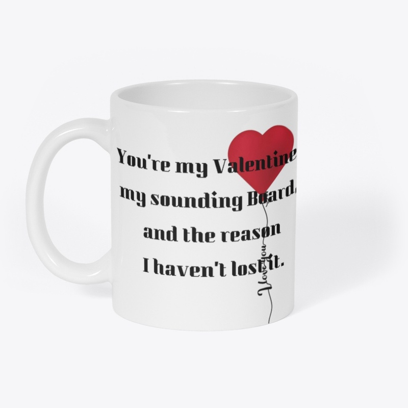 Minimalist Valentine Heart Balloon Art
