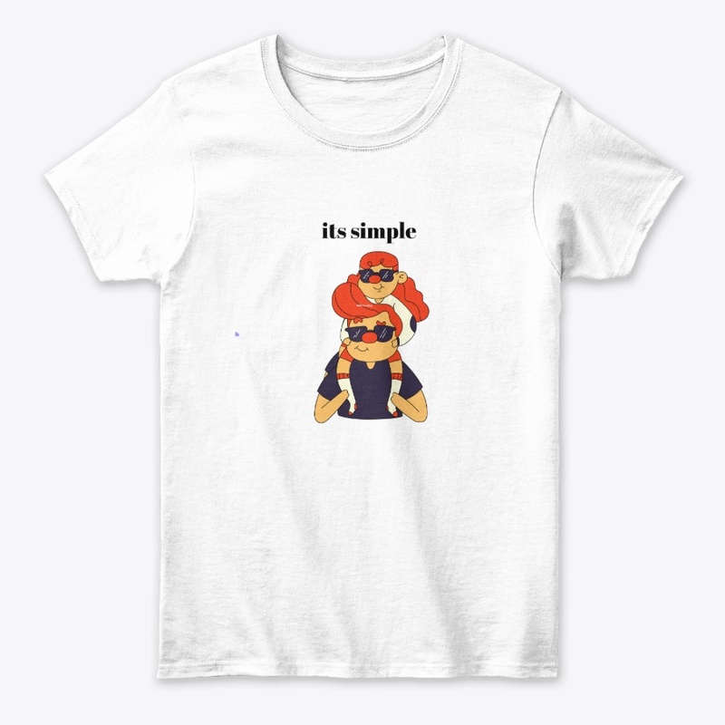 its simple summer t shirt 