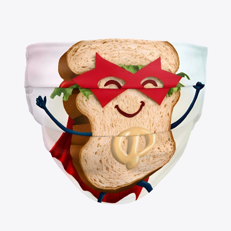 Superhero Sandwich Slice