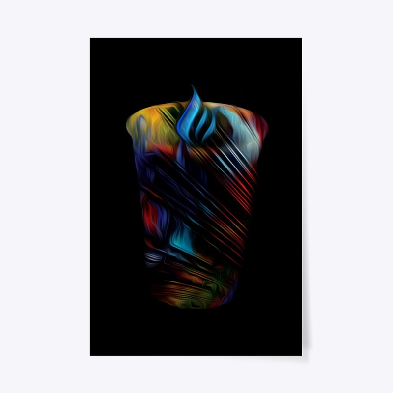    Blue Fire x Digital Art