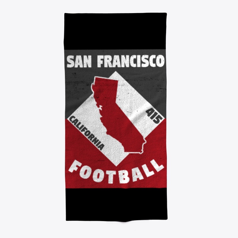San Francisco Football Retro Poster