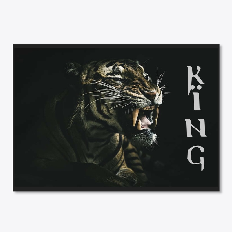 tiger smile