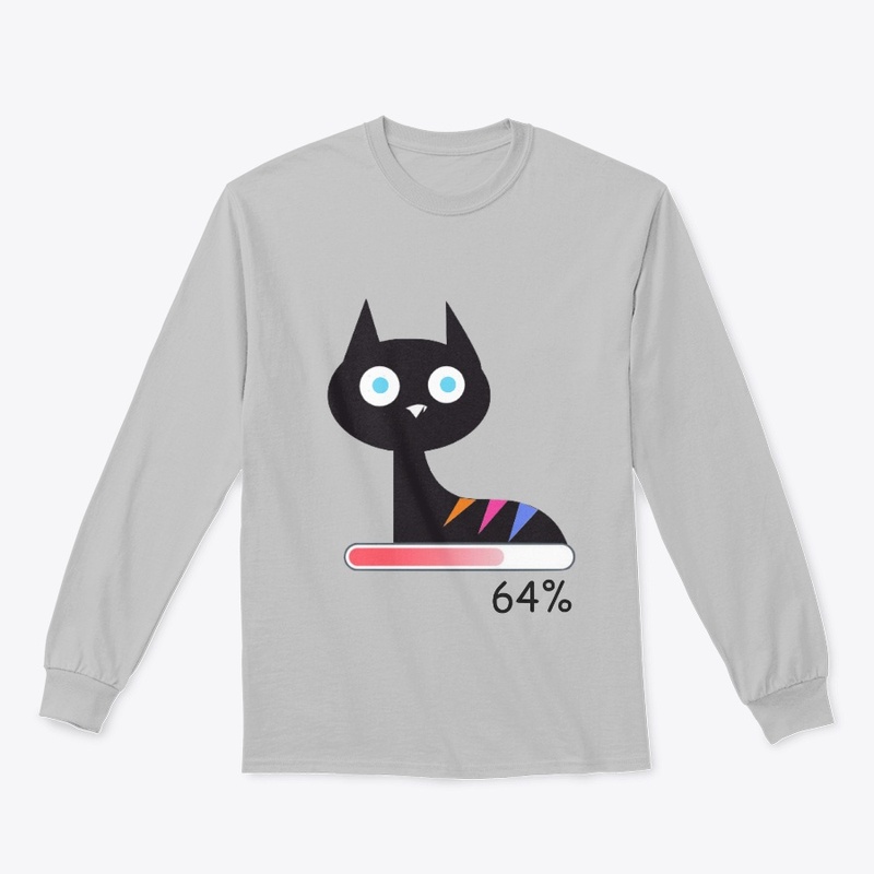 Cat t-shirt with load bar
