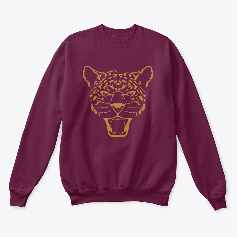 Roaring leopard 