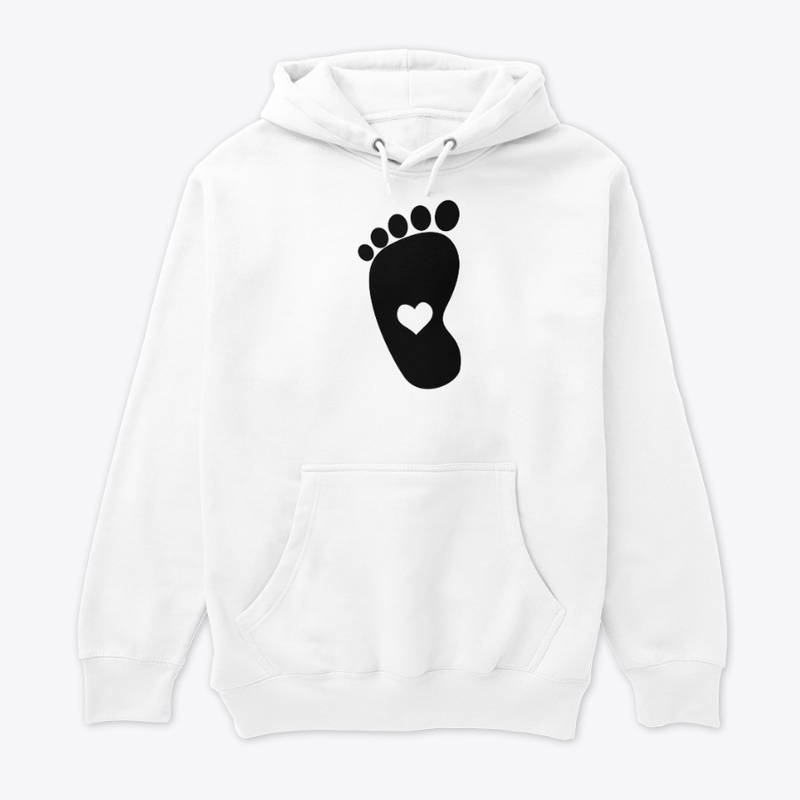 Baby Footprint with Heart