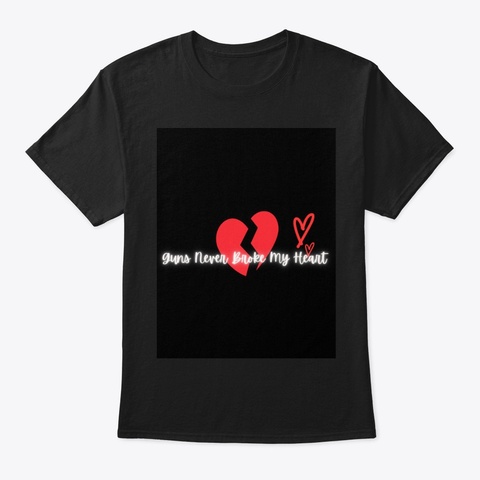 Heart Breaker Black T-Shirt Front