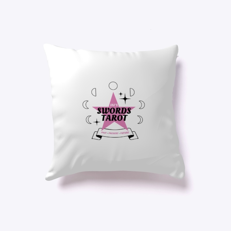 Swords Logo Throw Pillow