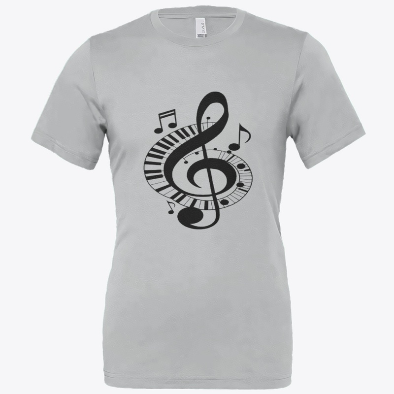  Musical Notes T-shirt Art for Musicians