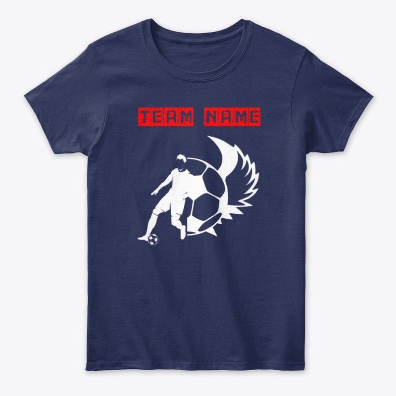 Creative Football Art Soccer Player Team