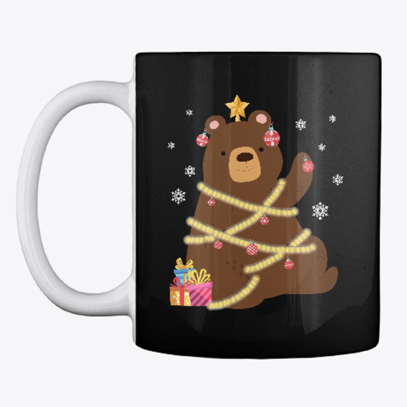 Bear Tree Light Christmas Gift For Men