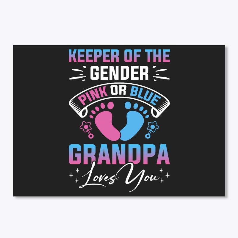Baby Shower Gender Reveal Grandpa