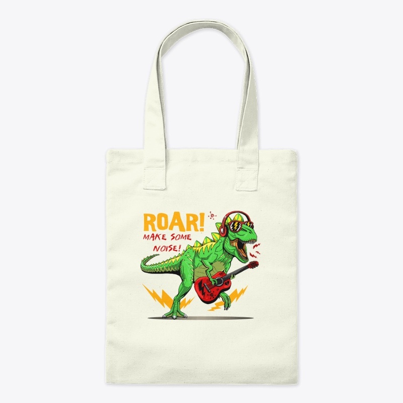 t rex rocker dinosaur roar